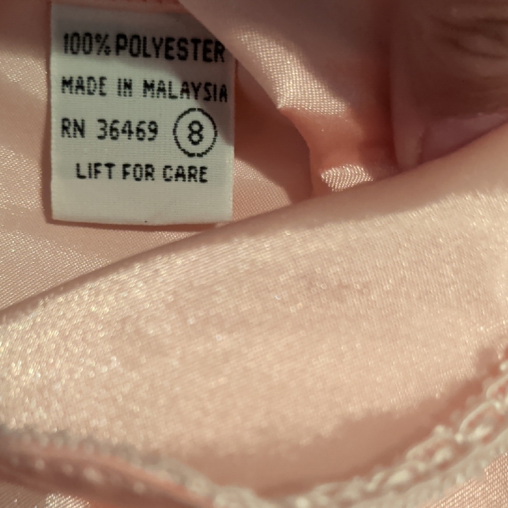 Satin Pink Blouse - Picture 3 of 4